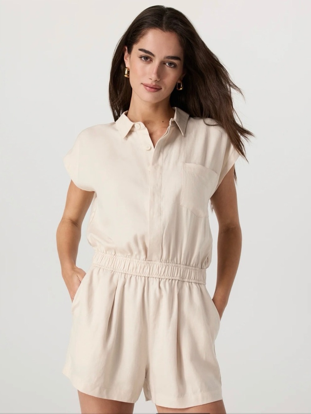 Vuori Tressels Twill Romper - Picture 3 of 12